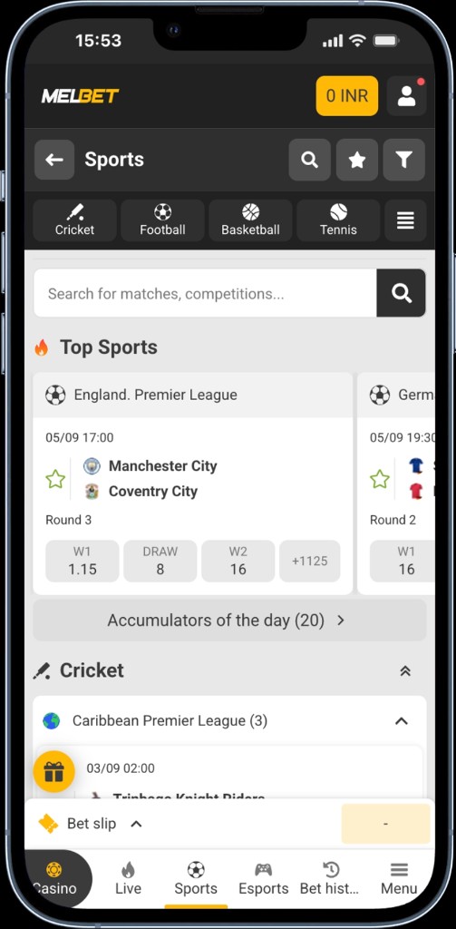 Sports markets